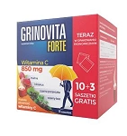Grinovita Forte saszetki ze składnikami wspomagającymi odporność, 10 sasz. (+ 3 sasz. gratis)