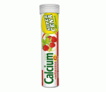 Calcium z Vit. C tabletki z wapniem i witaminą C, o smaku poziomkowym, 20 szt.