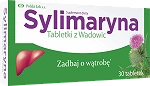 Sylimaryna Tabletki z Wadowic  tabletki ze składnikami na prawidłowe funkcjonowanie wątroby, 30 szt.