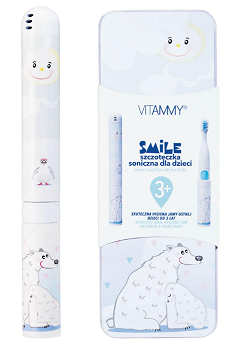Vitammy Smile 3+, soniczna, miś polarny, 1 szt.