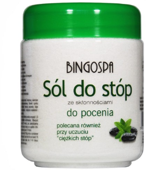 Bingospa sól do stóp, pocenie, 550g