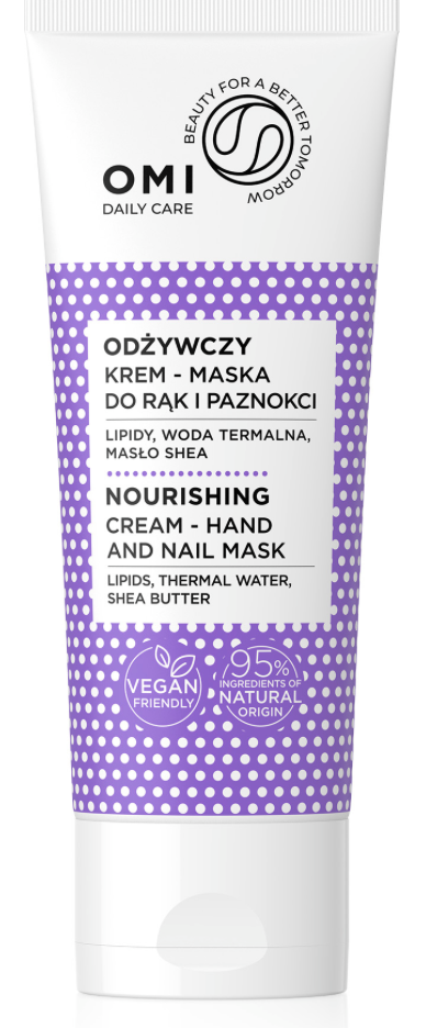 OMI, odżywczy krem-maska do rąk i paznokci, 75 ml