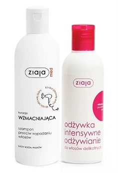 ZIAJA, szampon, 300 ml + odżywka, 200 ml