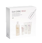 Ziaja Yego zestaw: 3 x żel pod prysznic i szampon, (400 ml, 200 ml, 200 ml) + balsam po goleniu, 80 ml