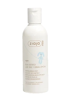 Ziaja Med, olejek do kąpieli natłuszczająco-myjący na bazie oleju słonecznikowego, hipoalergiczny, 200 ml