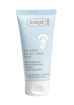 Ziaja Med, krem ultrakojący ochrona podpieluszkowa, hipoalergiczny, 50 ml