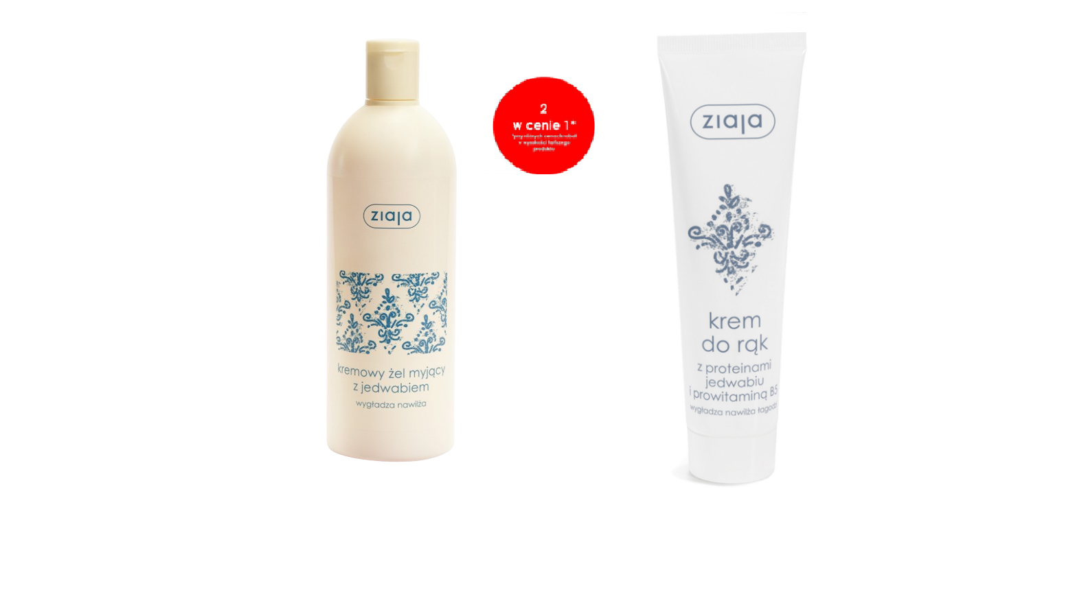 ZIAJA Ziaja, zestaw: żel myjący, 500 ml + krem do rąk, 100 ml — Inhaltsstoffe i ocena
