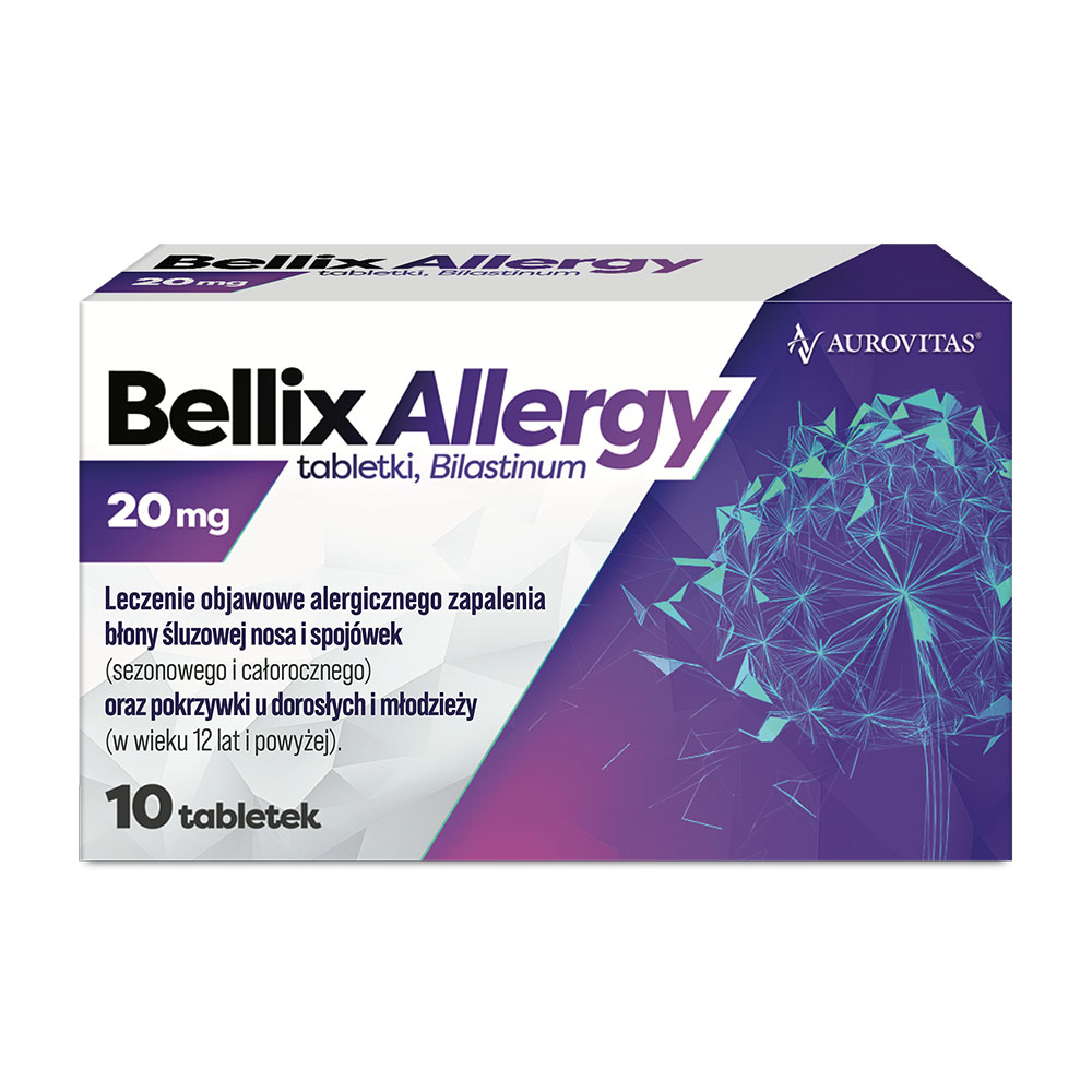 Bellix Allergy tabl. 20 mg 10 tabletek