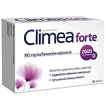 Climea forte tabletki ze składnikami łagodzącymi objawy menopauzy, 30 szt.