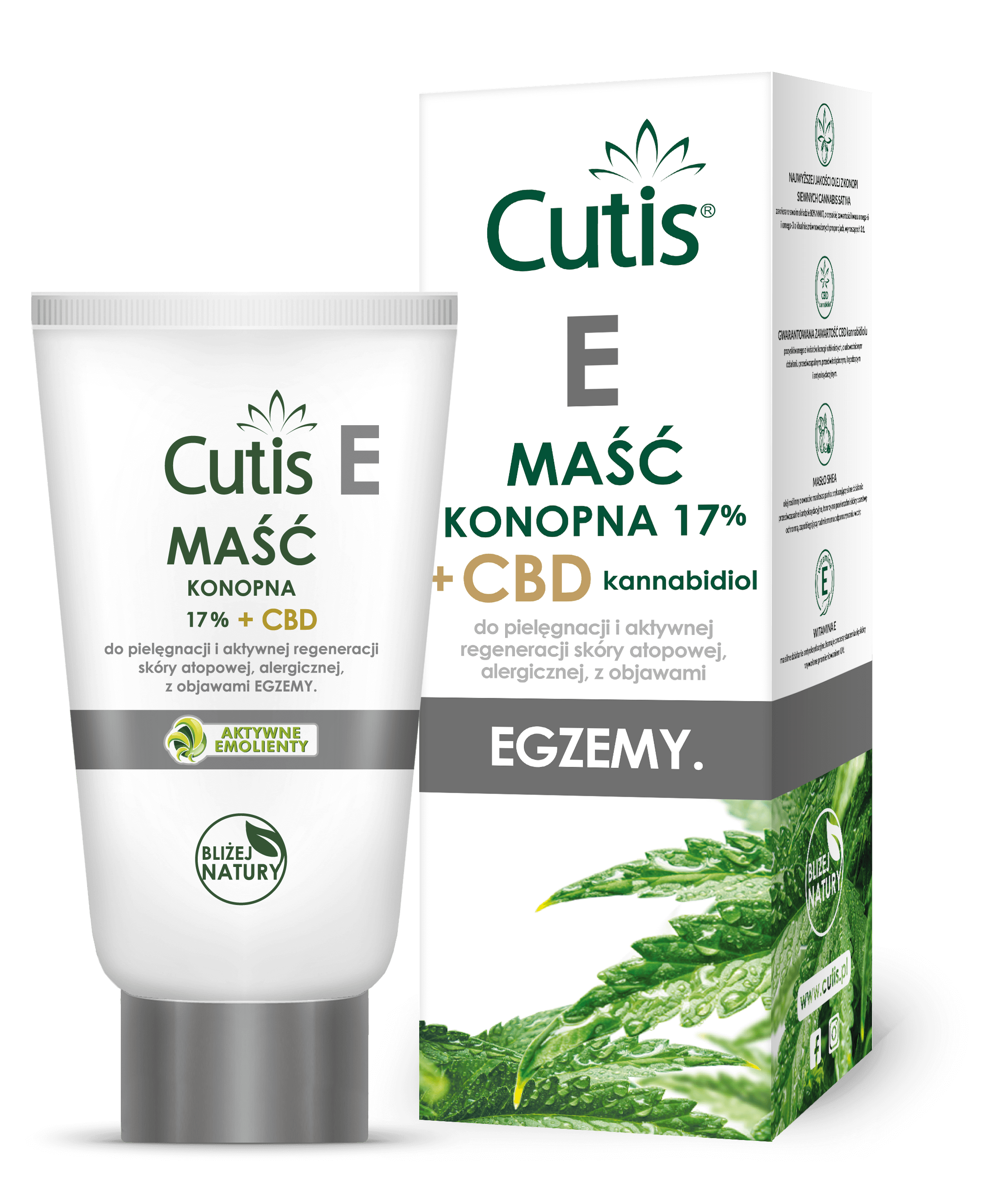 Cutis E - Egzema  maść, 120 ml