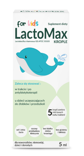 LactoMax krople dla dzieci, 5 ml