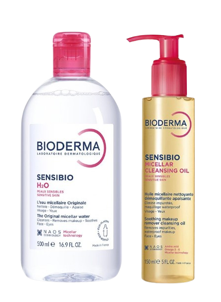 NAOS POLAND Bioderma Sensibio, woda micelarna, 500 ml + olejek micelarny, 150 ml — Inhaltsstoffe i ocena
