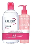 Bioderma Sensibio woda micelarna, 500 ml + żel,