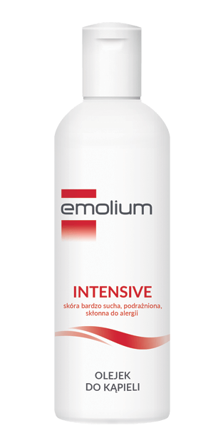 Emolium Intensive, olejek do kąpieli do skóry bardzo suchej, podrażnionej, skłonnej do alergii, 200 ml
