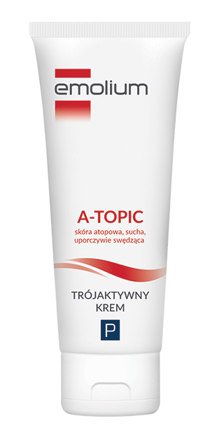 Emolium A-topic, trójaktywny krem do skóry suchej i atopowej, 50 ml