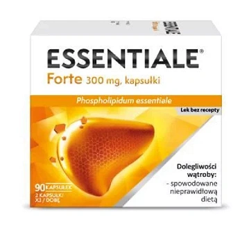 Essentiale Forte 300 mg, 90 kapsułek