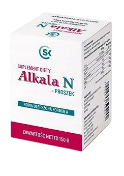 ALKALA N Nowa Ulepszona Formuła, proszek 150 g,
