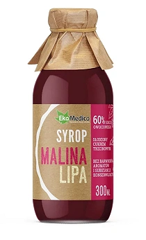 EkaMedica, syrop malina lipa, 300 ml