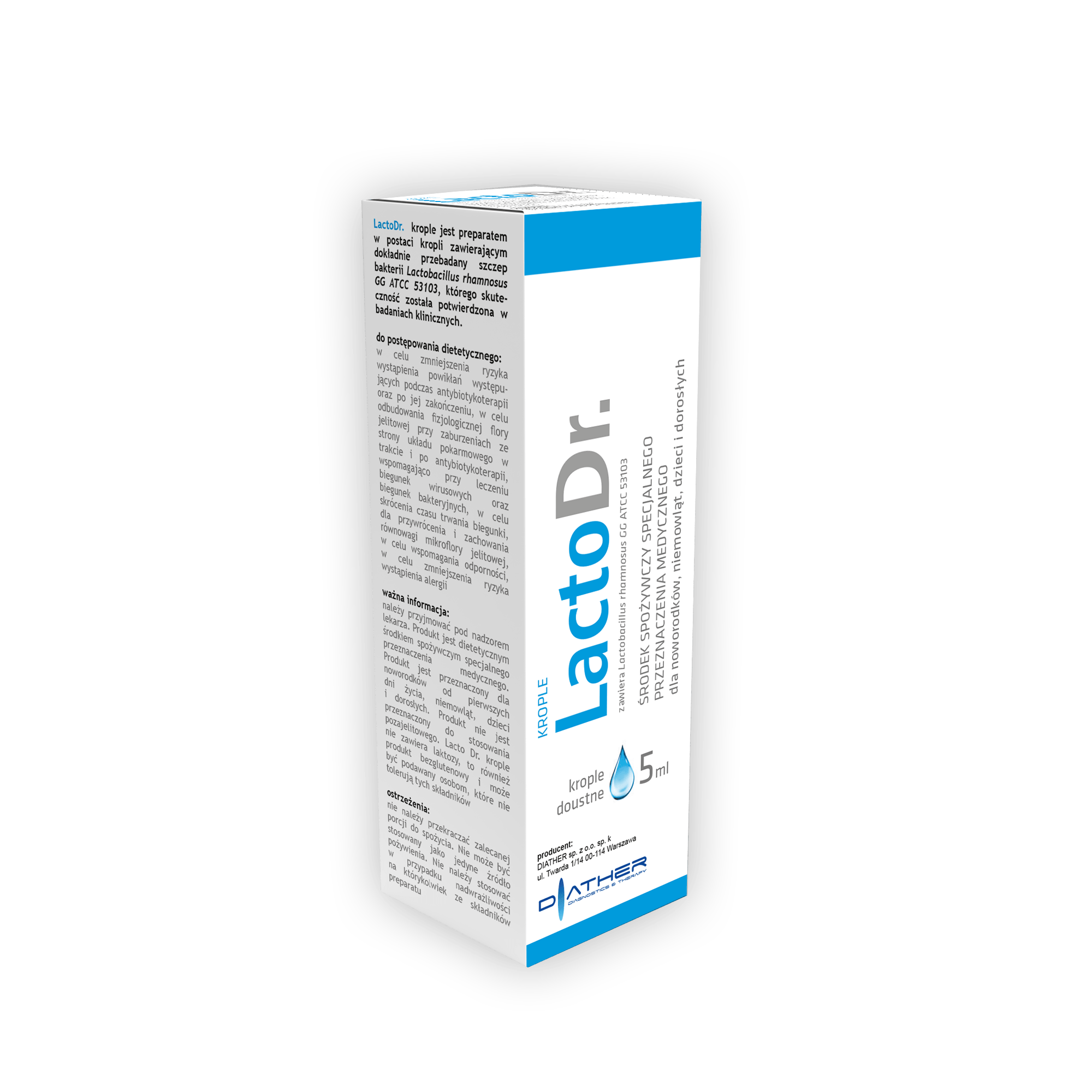 Lacto Dr., probiotyk, 5 ml