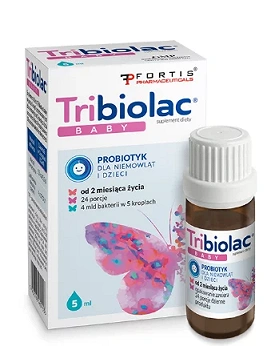 Tribiolac Baby, krople, 5 ml