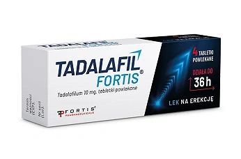 Tadalafil Fortis 10 mg, tabletki, 4 szt.