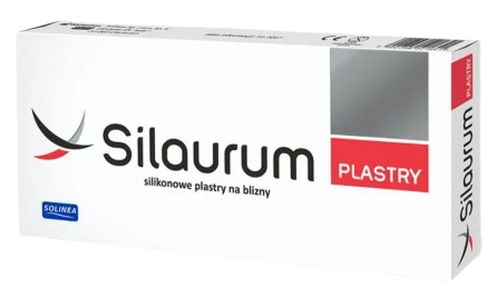 Silaurum Plastry, silikonowe, na blizny, 5 cm x 30 cm, 5 sztuk