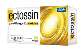 Ectossin, 24 pastylki na gardło z ektoiną