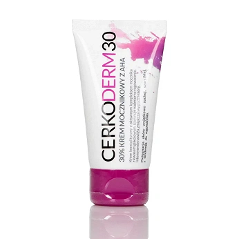 Cerkoderm 30, krem z mocznikiem zmiękczający zrogowaciały naskórek, 50 ml