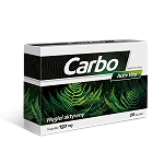 Carbo Activ Vita kapsułki ze składnikami wspierającymi prawidłowe funkcjonowanie układu pokarmowego i jelit, 20 szt.