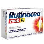 Rutinacea Max D3 tabletki  ze składnikami wspomagającymi odporność, 60 szt.