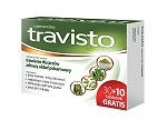 Travisto tabletki ze składnikami wspomagającymi trawienie, pracę wątroby, 30 + 10 szt. gratis