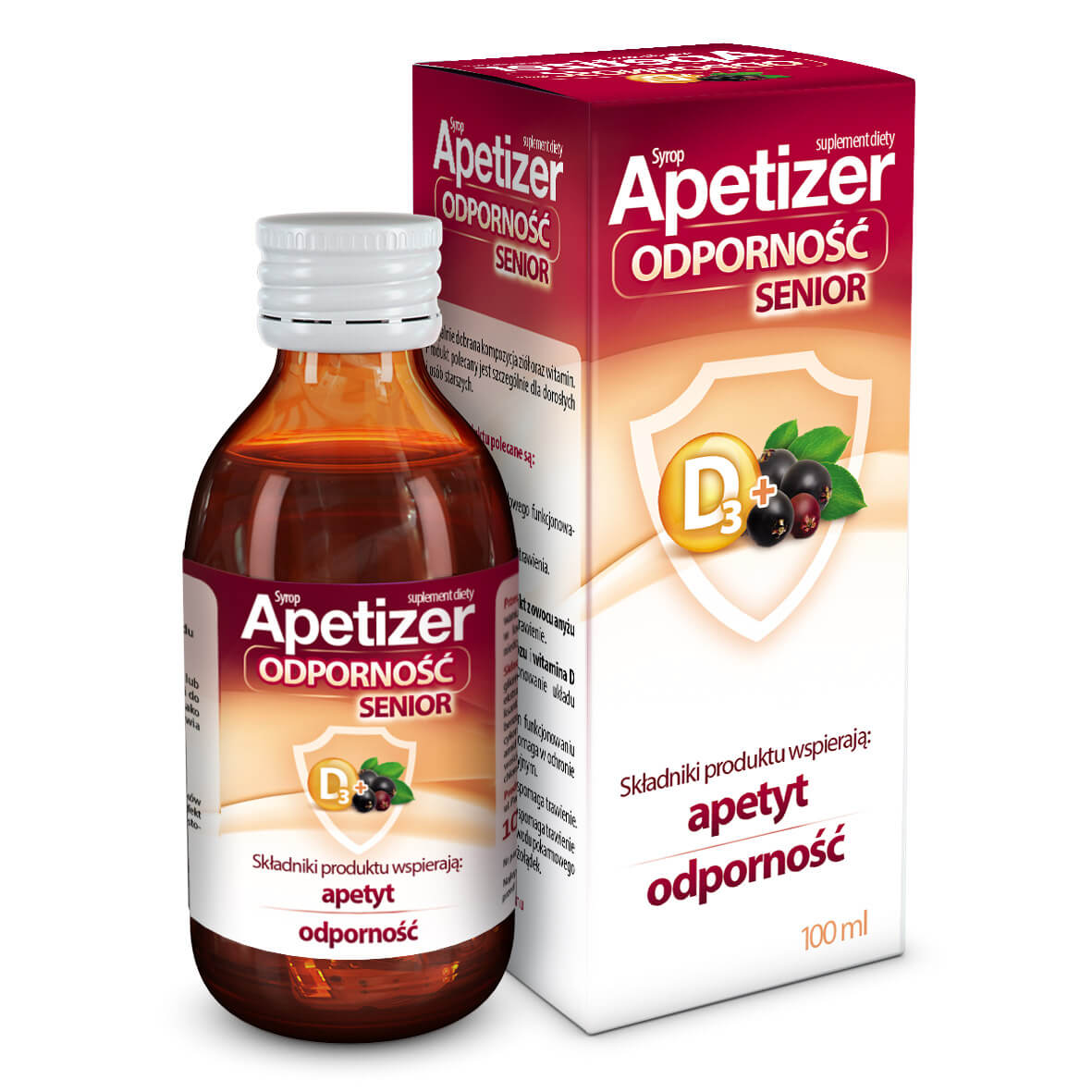 Apetizer Odporność Senior , syrop 100 ml