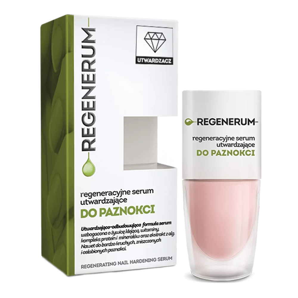 Regenerum regeneracyjne serum utwardzające, lakier do paznokci, 8 ml