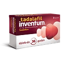 Tadalafil Inventum tabletki na zaburzenia erekcji, 2 szt.