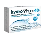 Hydrominum 40+ tabletki ze składnikami wspierającymi naturalne usuwanie toksyn z organizmu, 30 szt.