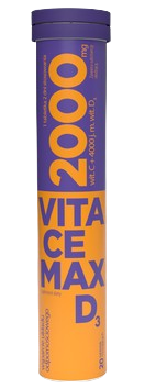 Vitacemax D3, 20 tabletek musujących