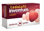 Tadalafil Inventum 10mg, 4 tabletki