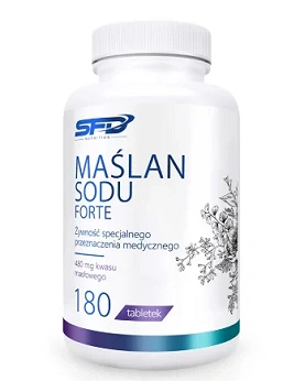 SFD Maślan Sodu Forte, 180 tabletek