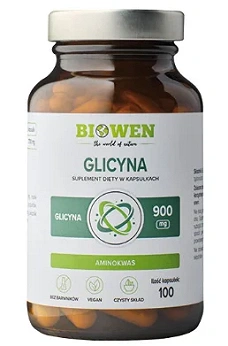 Biowen Glicyna, 100 kapsułek