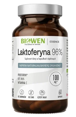 Biowen Laktoferyna 96% 60 kapsułek