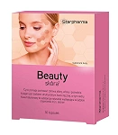 Beauty Skóra kapsułki ze składnikami pomagającymi zachować zdrową skórę, włosy i paznokcie, 30 szt. 