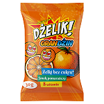 Dżelik! Orandżin, żelki o smaku pomarańczowym, 30 g