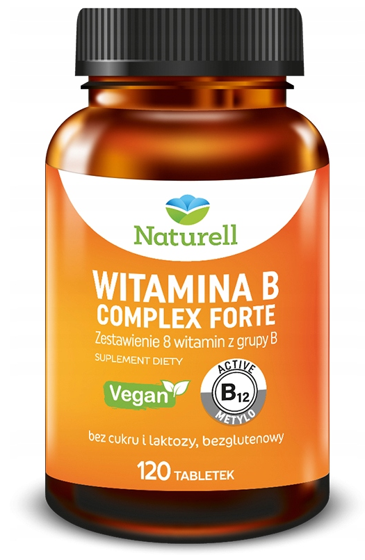 Naturell Witamina B Complex Forte, 120 tabletek