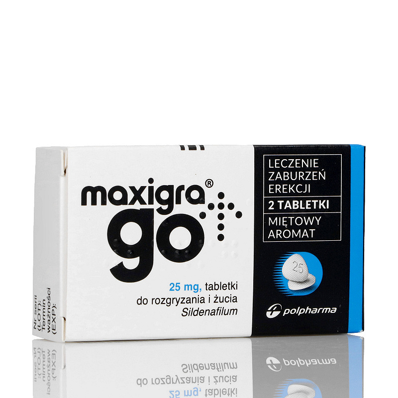 Maxigra Go , tabletki na zaburzenia erekcji, 4 szt.