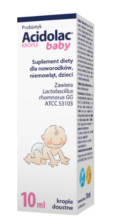Acidolac Baby, krople 10 ml
