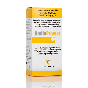 RadioProtect, krem kojąco-łagodzący do stosowania po zabiegach radioterapii, 50 ml