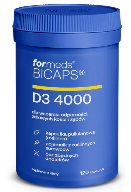 Formeds Bicaps D3 4000, 120 kapsułek
