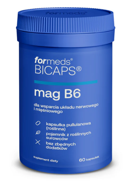 ForMeds Bicaps Mag B6, 60 kapsułek