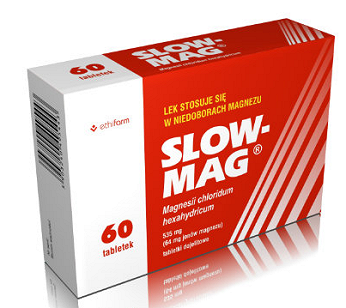 Slow-Mag, 60 tabletek dojelitowych