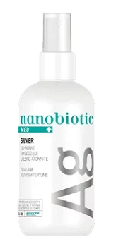 Nanobiotic Silver, spray o działaniu antybakteryjnym na skórę i błony śluzowe, 150 ml